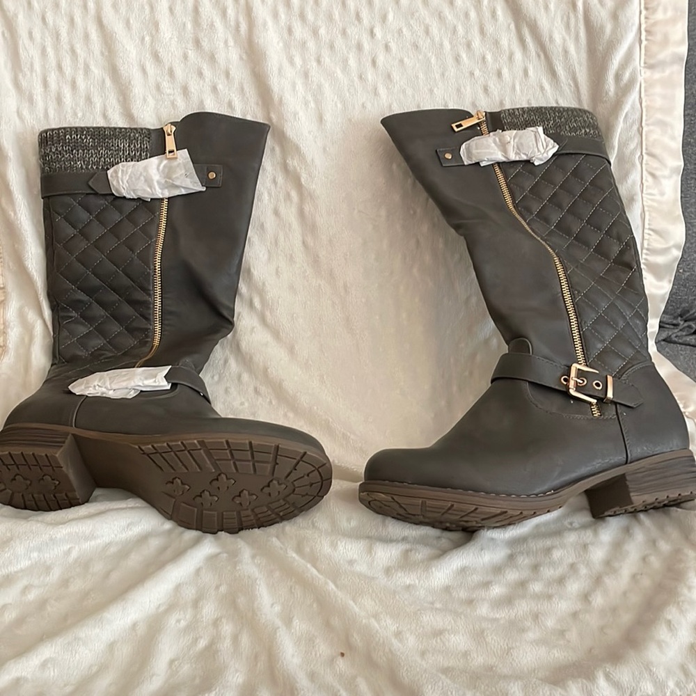 Brown boots
